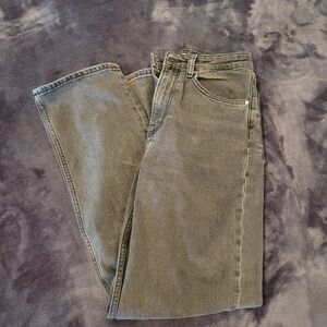 H&M Women's Gray Straight Jeans